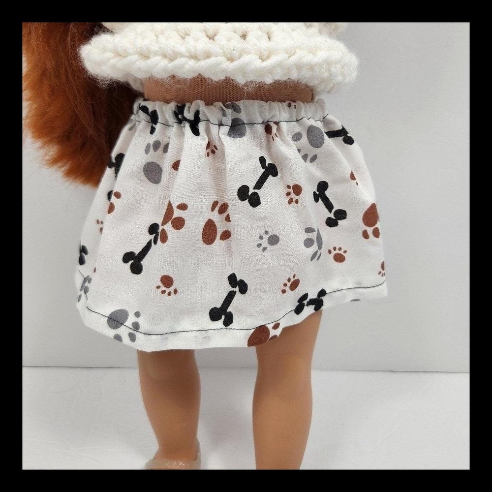 18" Doll Skirt - handmade - Fits American Girl, My Life,‎ Our Generation